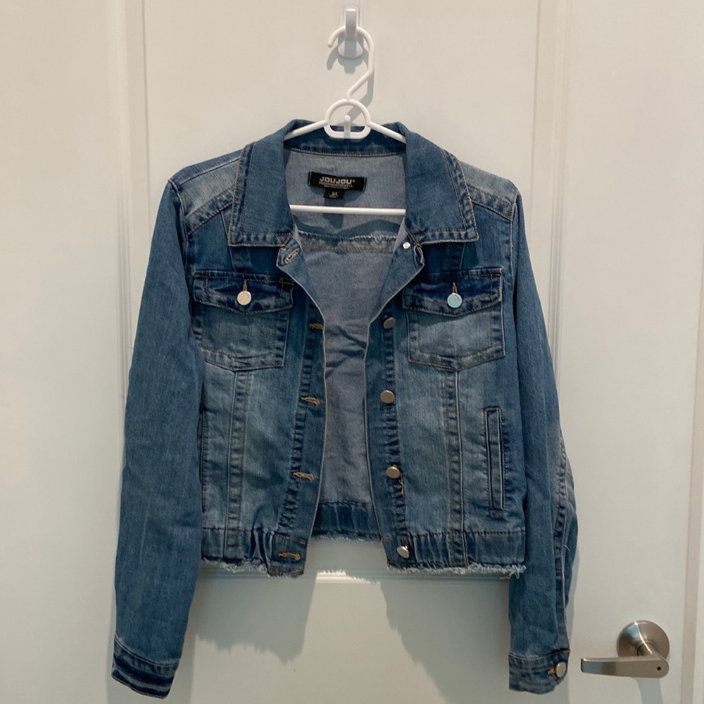 Denim jacket, medium wash